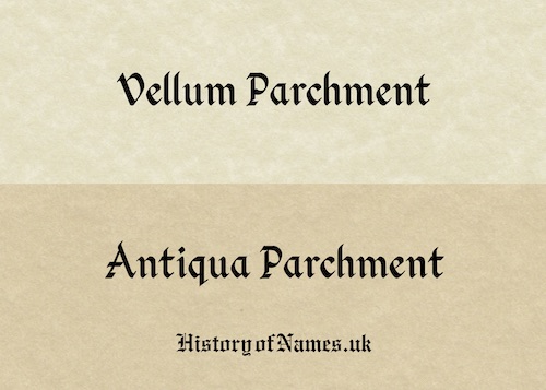 Vellum & Antiqua Parchment Paper