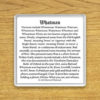 Coat of Arms (Family Crest) Coaster Back (Surname Origin & Meaning)